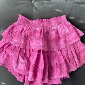 Ruffle Mini Heritage Skirt